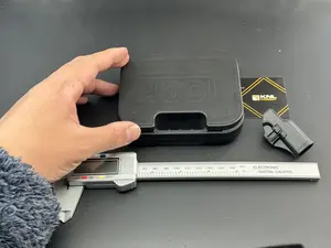 KNL Hobby Scale model keychain. safety fidget toy keychain, diecast toy model, 1/3 scale plastic suitcase collectible box including