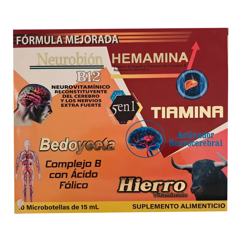 Anti-Stress and Brain Multivitamin 5 en 1