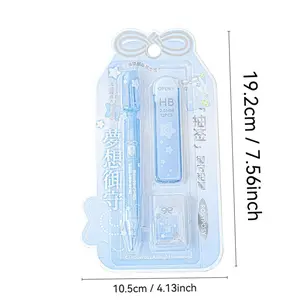 Student-Designed Continuous Lead Automatic Pencil Set, Ideal for Academic Use, Durable & Smooth Writing Instrument