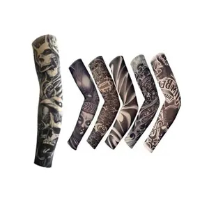 6pcs of Outdoor Tattoo Sleeves, Seamless for Men And Women, Designed for Cycling And Driving, Sun Protection Arm Covers, Tattoo Arm Sleeves As Gifts.