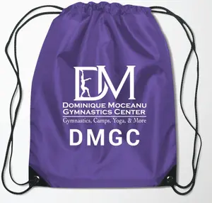 DMGC Purple Drawstring Bag