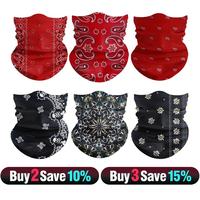 6Pcs Black and Red Set 