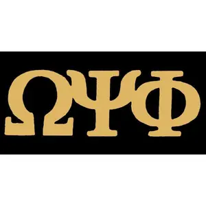 Omega Psi Phi Greek Letters Lapel Pin (Last Chance)