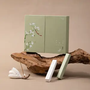 Incense Sticks Gift Set Agarwood Sandalwood Pear & Orchid Scented Aromatherapy for Relaxation and Wellbeing