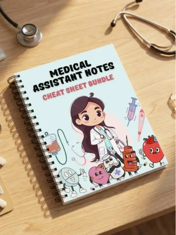 Medical Assistant Quick Reference Notebook, Clinical Skills and Healthcare Study Notes