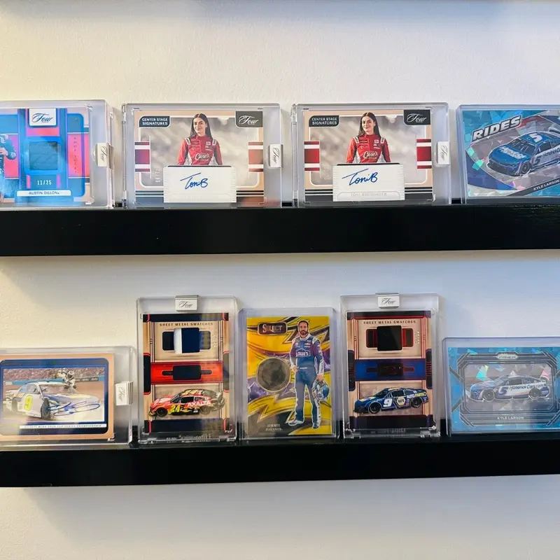 Card Shelves for Sports and Trading Cards