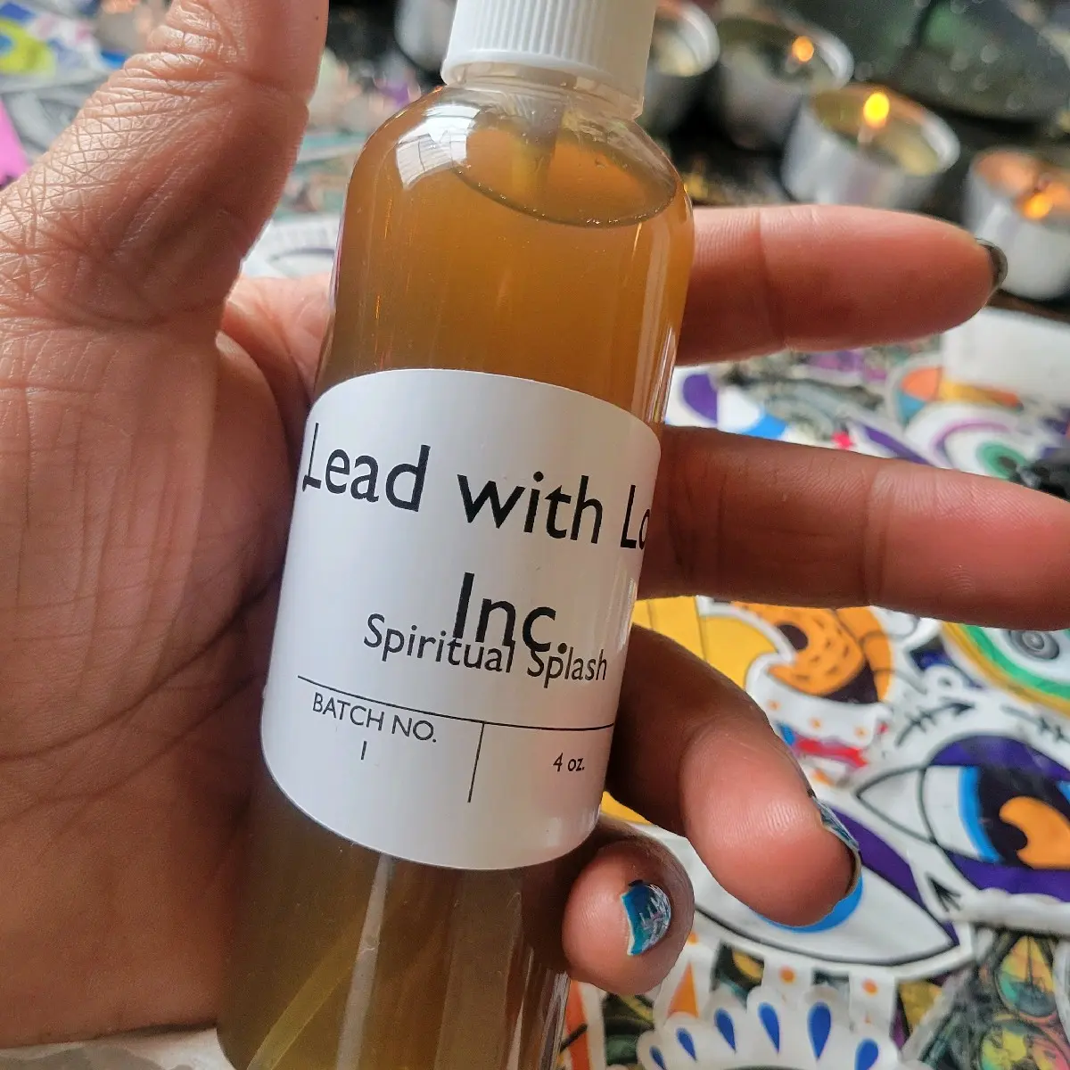 Spiritual Splash, Spiritual item used for cleansing and removing negative energies, clearing your aura ️ Spray Freshener