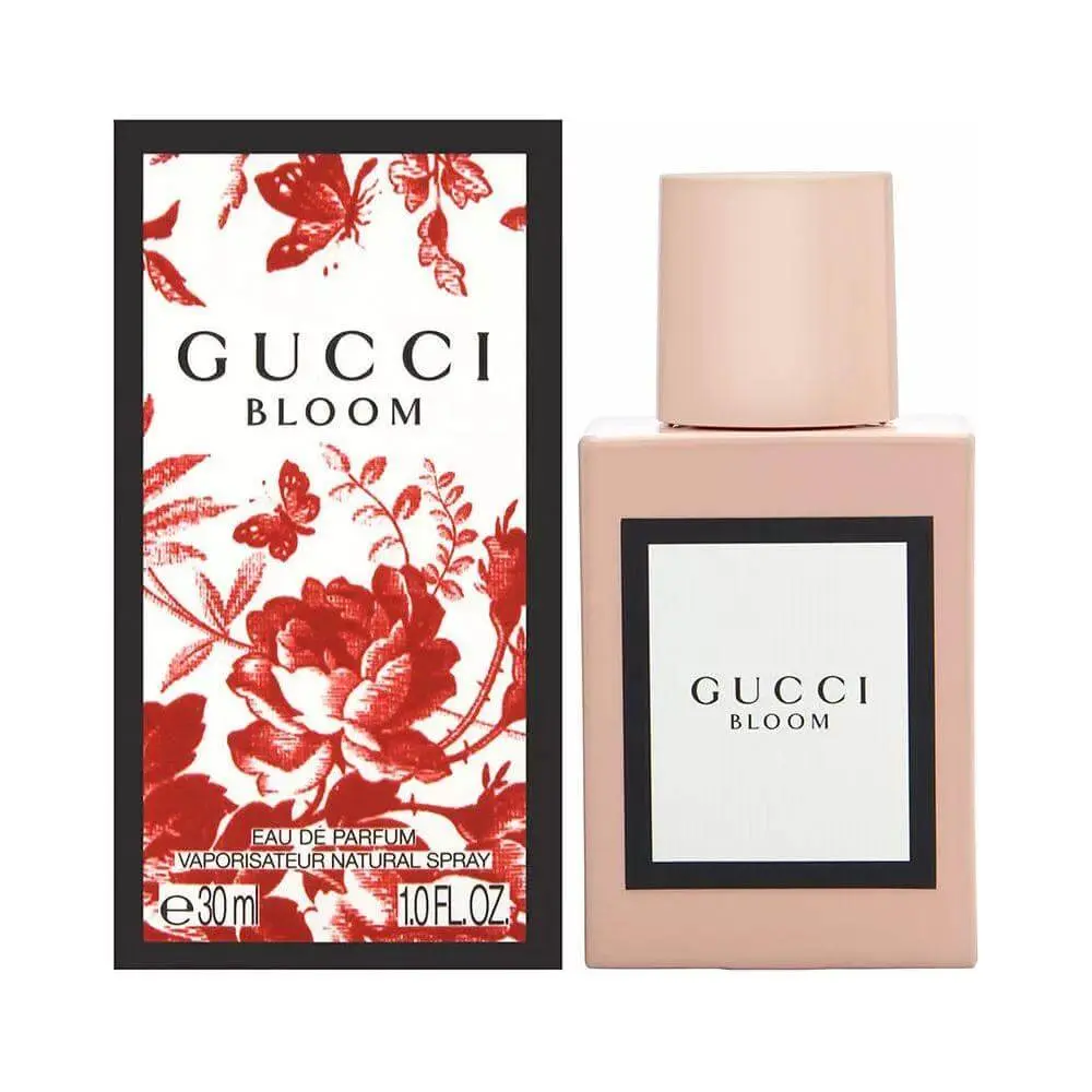 GUCCI Bloom Women's EDP Floral Spray-Based Fragrance, 1.0 fl oz, Vivacious Scent with Tuberose Hint, New Box, Floral Women's Fragrance, Spray-Based Women's Fragrance