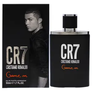Cristiano Ronaldo CR7 Game On - Aromatic Fragrance For Men - Woody And Alluring Scent - Tropical And Dense Essence - A Dark And Sophisticated Aesthetic - Bold And Long Wearing - 1.7 Oz EDT Spray Lovers Bundle
