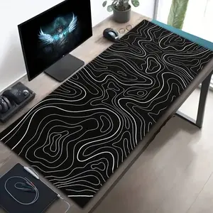 1pc Diatomite Mouse Pad, Large Medium Small, Minimalist Design, Non-Sponge Rubber, Washable, Durable, Office Gaming Desk Decor, Desk Accessories