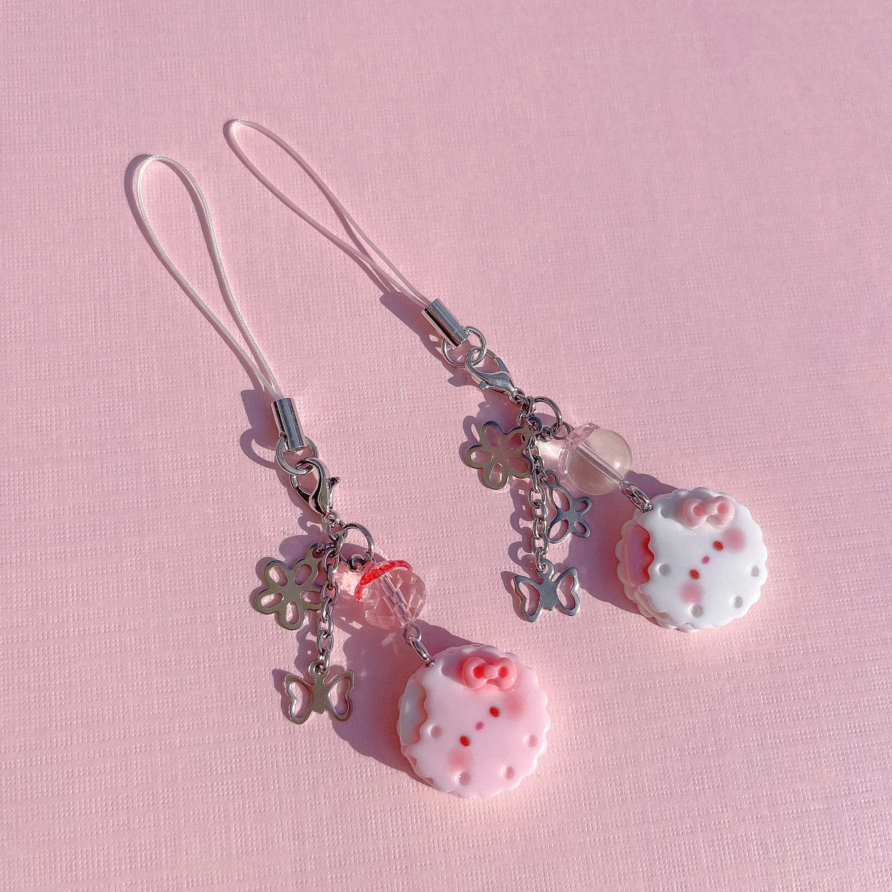 "Meow-caron" Phone Charms