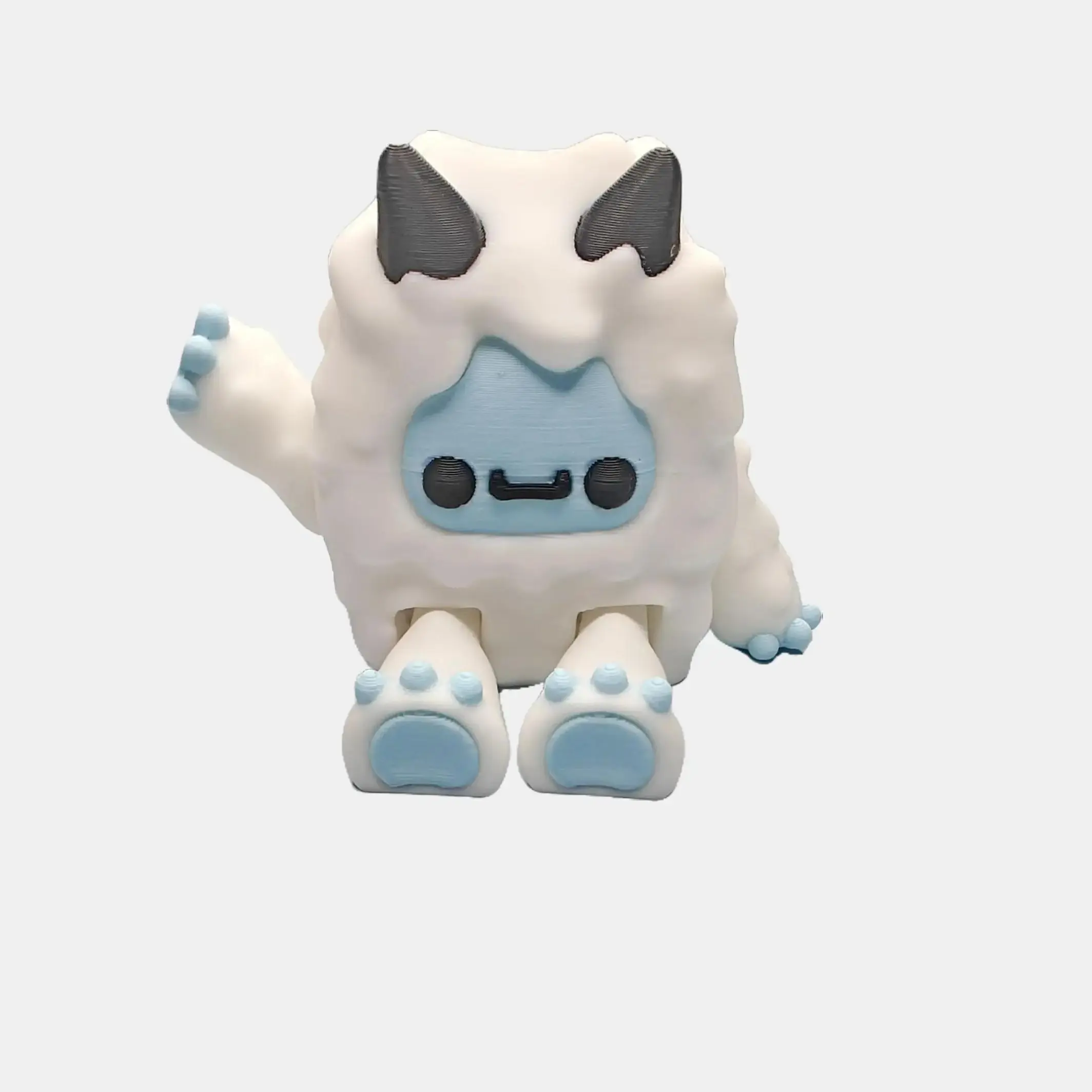 Yeti & Bigfoot Figurine and Keychain - Perfect for the Holidays