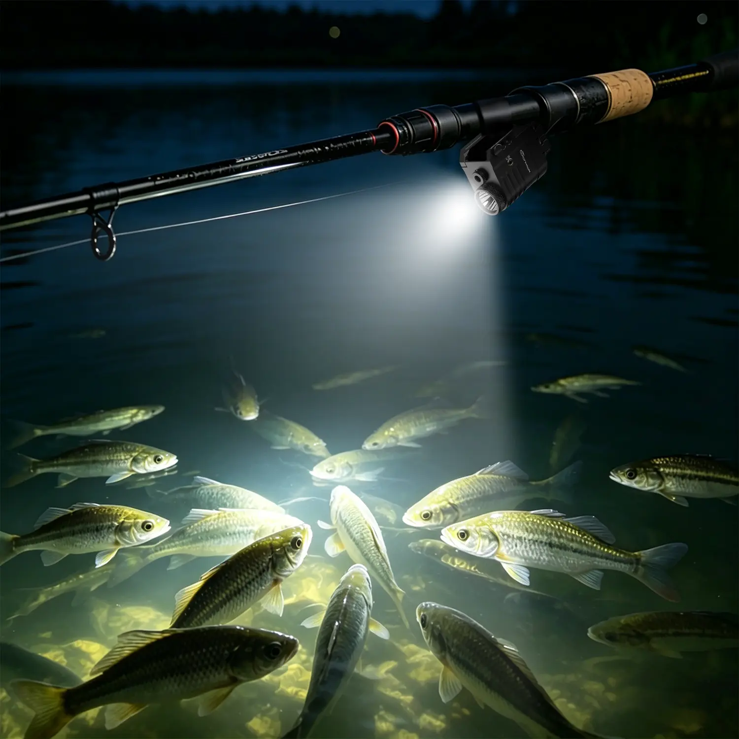 650lm High-Quality Aluminum Alloy Tactical Flashlight - High Lumen Flashlight, Cordless Emergency Torch, Mobile Outdoor Torch Lights, Home Improvement Outdoor Lighting Solution