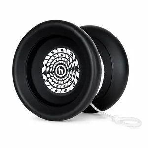 HIDDEN NY SPIRAL YO-YO - BLACK/WHITE