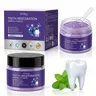 Purple Mineral Teeth Whitening Stain-Lift Powder (50g/1.76oz) with Lavender & Mint Flavor - Anti-Cavity, Color Correction, Travel-Friendly At-Home Dental Self-Care for Pearly Whites, Fresh Breath (Pairs with Toothbrush for Daily Use)