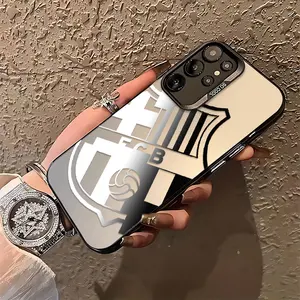 Fashion B-Barcelonas Design Phone Case Suitable for Samsung Galaxy S26 S25 S24 A37 A57 A17 A07 A56 A26 A36 A55 A35 A06 A16 A05 A14 A24 A34 A54 A15 A05s A04e A25 S23 S22 S21 S20 FE Ultra Plus Edge 4G 5G Anti Fall Matte Back Cover