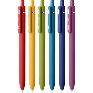 - Retractable Gel s, 6 Pack, Black Ink,  , Fine Point 0.5 mm,  Dry, Smooth Writing, Gel Ink s for Drawing, Writing Planner and School Supplies