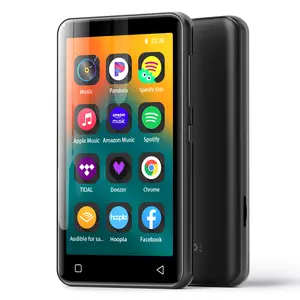 Safe & Connected MP3 Player for Kids G1 Model with Secure Parental Controls 4" Touch Screen Stream Spotify via WiFi 80GB Storage Includes Black Headphones