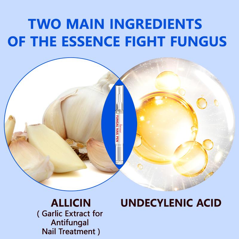 Lansiyi Fungal Nail Pen with Allicin & Undecylenic Acid, Nail Health Care Pen, Nail Fungus Care Pen for Solving Fungal Nails and Other Nail Problems, Nail Supplies Daily Care Nails Kit Set, Nail Tech Supplies,Self Care Tools