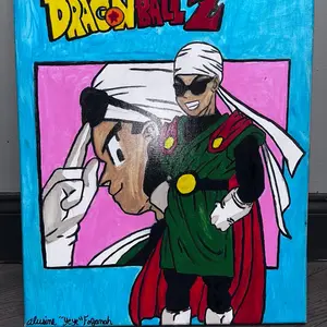 Dragonball Z Gohan Saiyaman Painting - High Quality Wall Decor