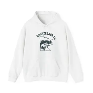 MN Bronzeback Co. Teal Hoodie