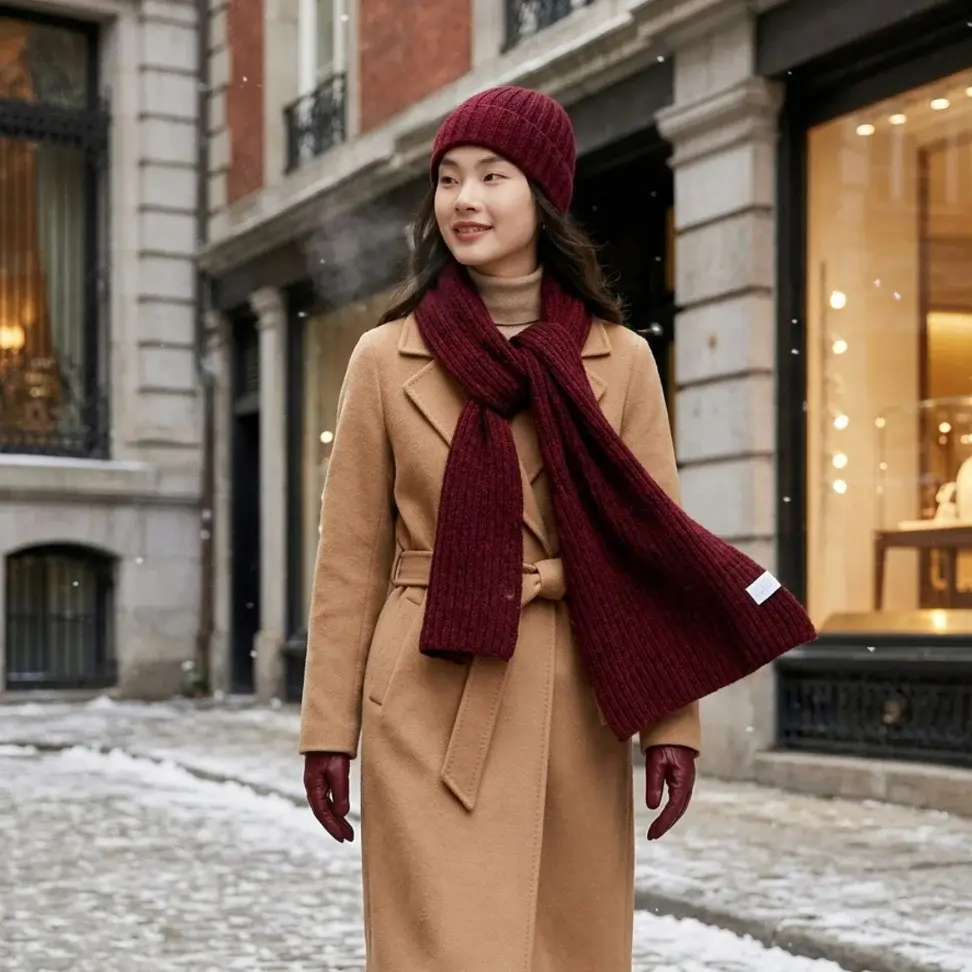 Cozy Luxe 100% Cashmere Winter Scarf