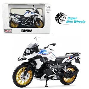 Maisto 1:12 BMW R1250 GS White Motorcycle #32702