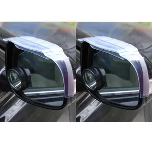 New Car Rearview Mirror Rain Eyebrow Set, Wind Guide Design, Eliminate Fogging, Enhance Driving Safety, 2 Pieces, Car Accessories