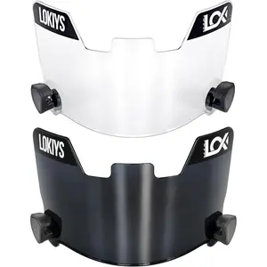 2Pcs  Visor - for Youth   & Adult   novelty Surprise Jewelry Gift  Matte White Scarlet Red Mini   Mint Wakeboard  High School  Mini  Football Chin Strap Cover  hockey helmet Lighted Magnetic Goggles Photochromic Ultralight Protective air conditioner Black