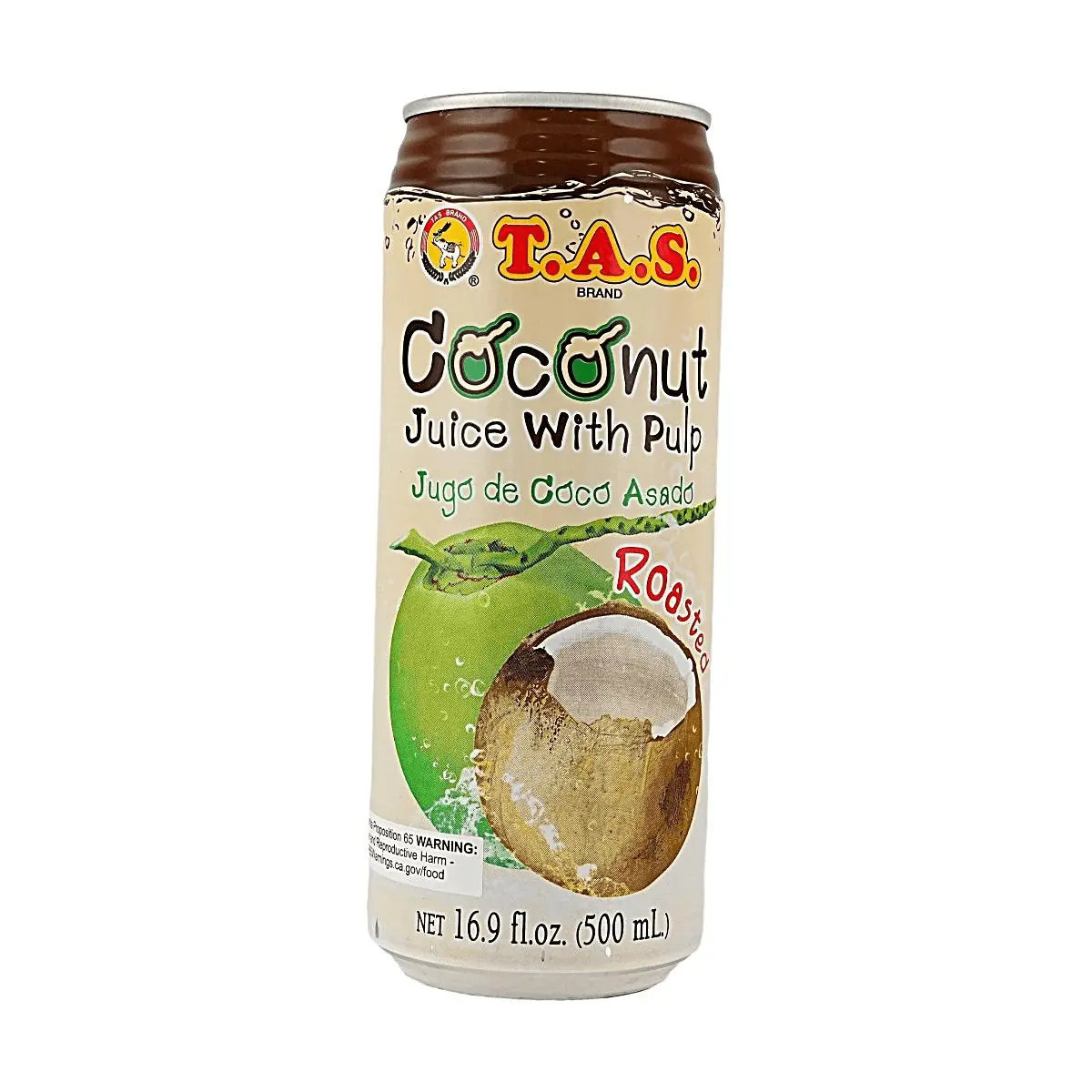 TAS Rich Toasted Coconut Juice Drink with Real Coconut Jelly, 500ml - Authentic Thai Flavor, Refreshing Beverage TAS Rich Toasted Coconut Juice Drink with Real Coconut Jelly, 500ml - Authentic Thai Flavor, Refreshing Beverage