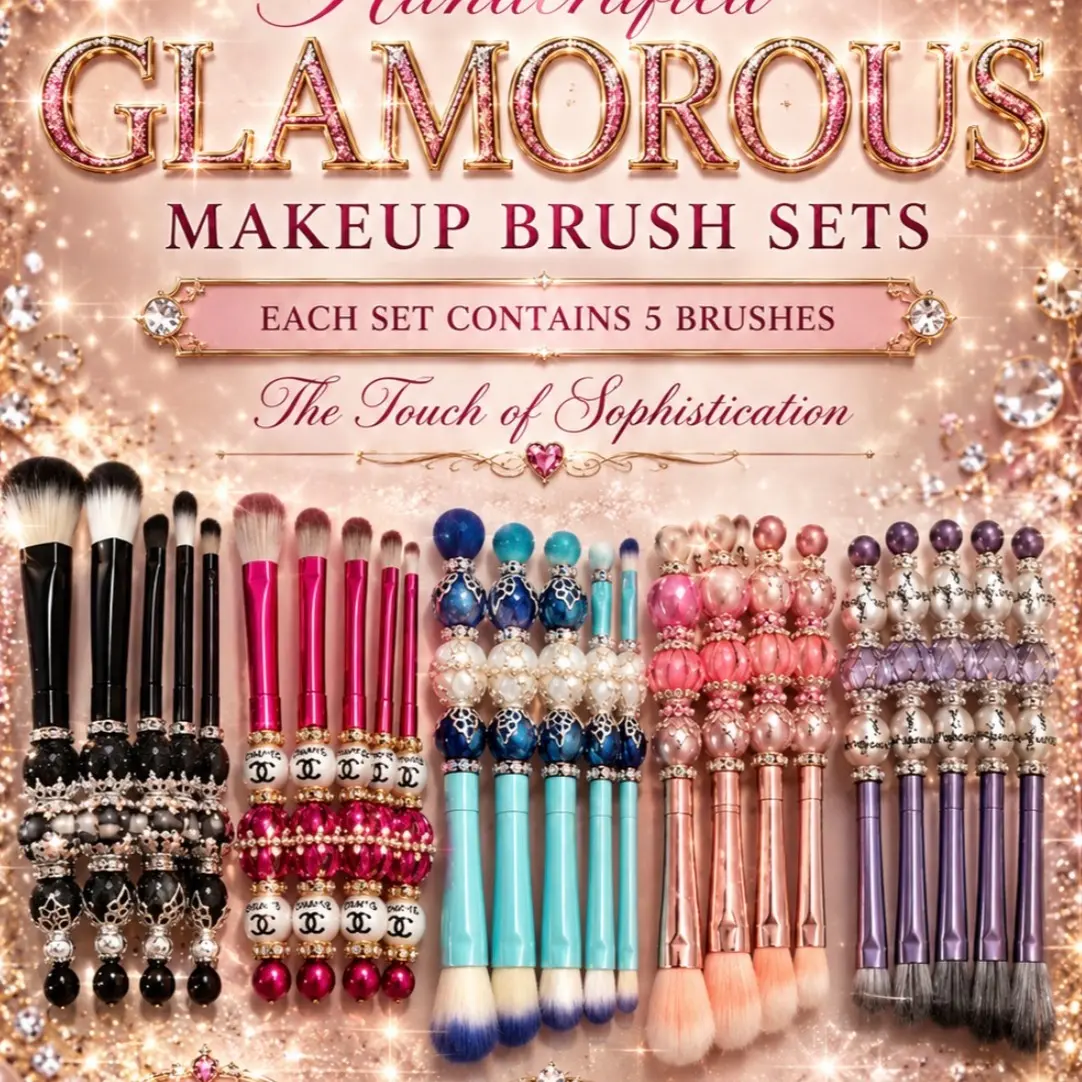 Professional Makeup Brush Set, Multi-Purpose Beauty Tools for Foundation, Blush, Eyeshadow Application