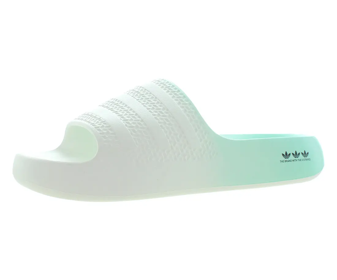 Adidas Women's Adilette Ayoon Slides - Solid Color Casual Slipper with Open Toe and Flat Heel, Flipflop, Shoe, Slides For Women, Casual Wear