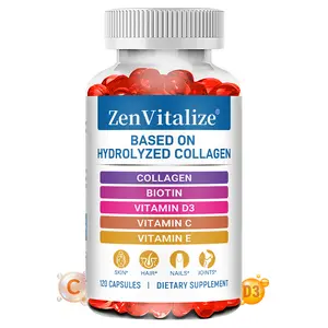 Collagen Health Supplement , ​​Supports Joint Health and Skin Health, 120 Capsules