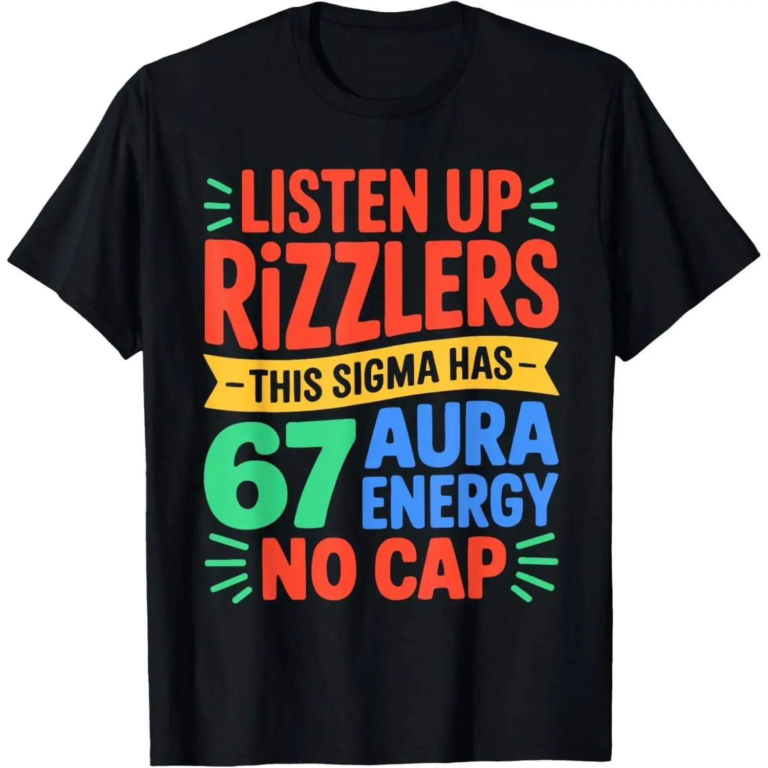 Meme Trendy Funny Six Seven Gen Alpha Z s Teens s New T Shirt Graphic Tee Casual Streetwear Youth Pop Culture Humor Retro Unisex Soft Fit Fashion Top