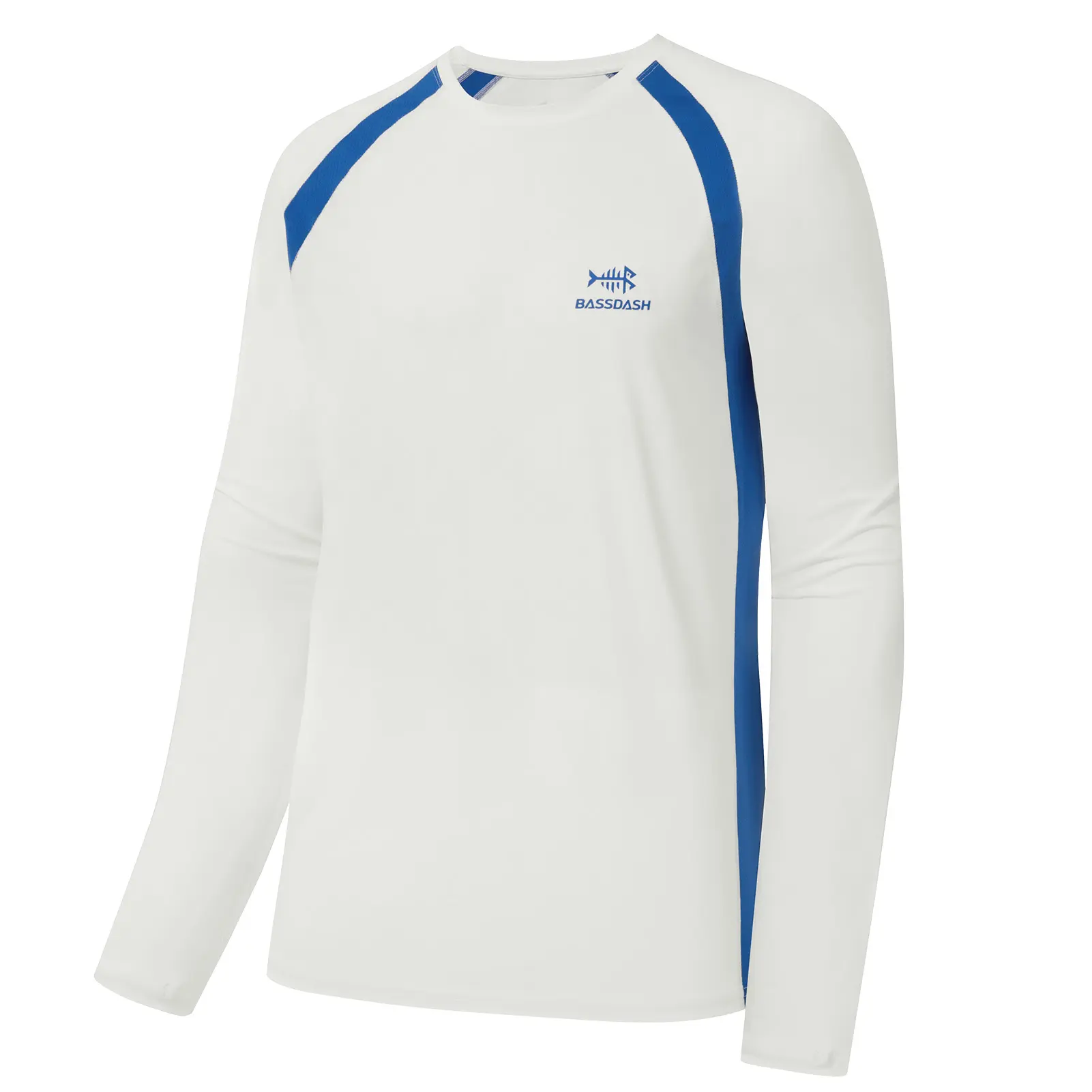 White/Vivid Blue Mesh