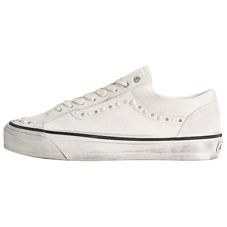 Vans Old Skool 36 LX 'Pearlized Pack - Marshmallow' Athletic Sneaker, Men's/Women's Sports Shoes, Comfortable Footwear Shoe, Casual, Everyday, 8.5 Us, Lace-Up, 10 Us, Pearlescent Leather, 9 Us, Classic Skate Shoe