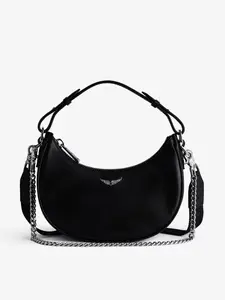 Premium New Women's Bag, Retro Hong Kong Style Soft Leather Shoulder Bag, Convenient Versatile Crossbody and Handheld Half Moon Bag
