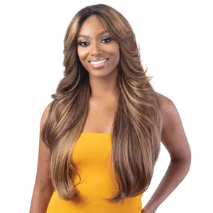 Freetress Equal Synthetic Curtain Bang HD Lace Wig - BOMBSHELL