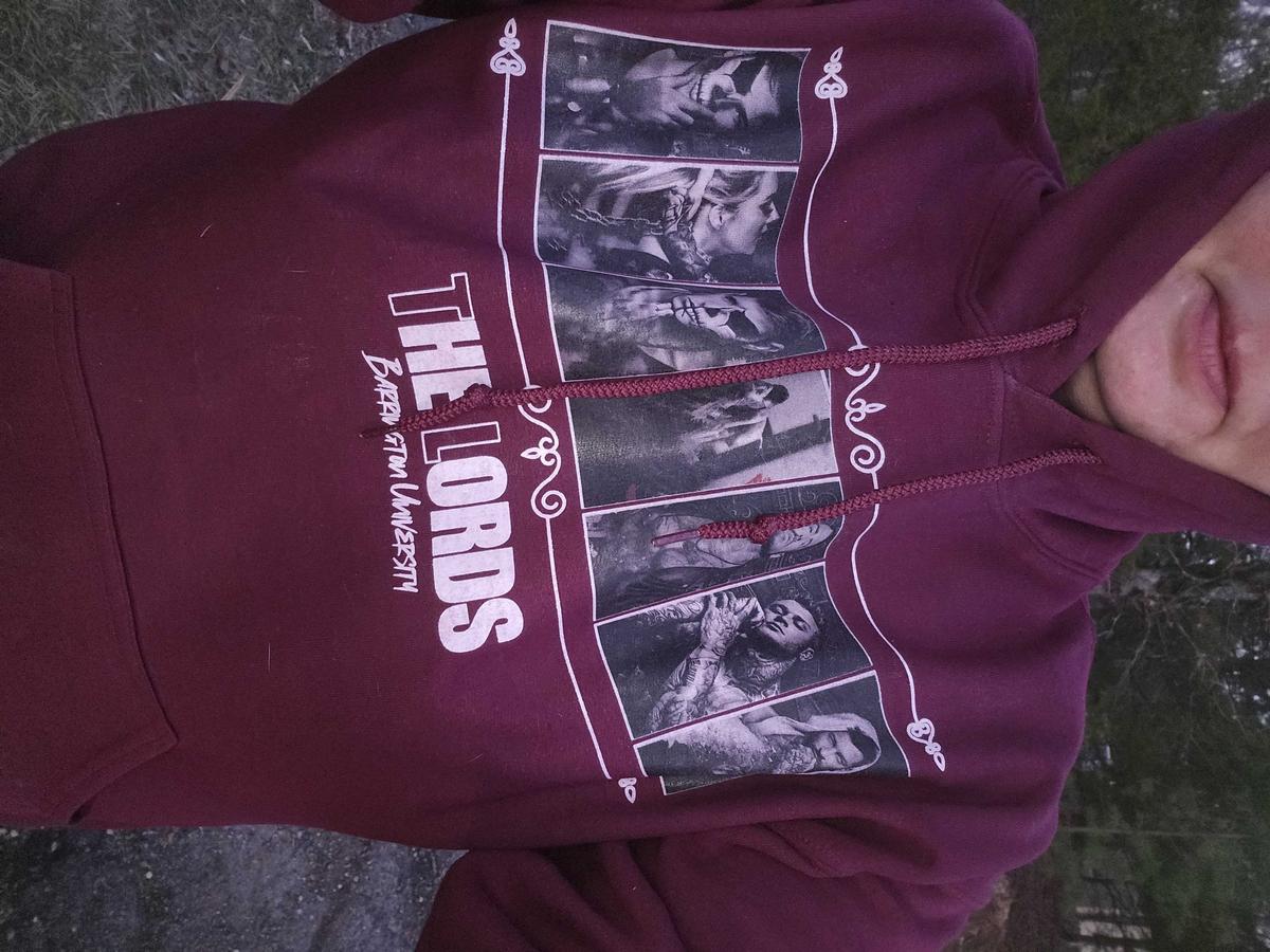 Item: Hoodie, L, Maroon