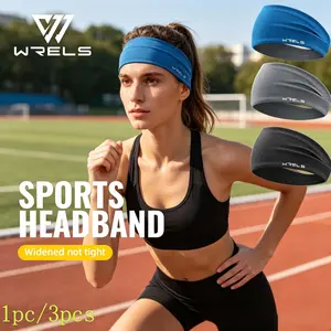 High Elastic Soft Skin-Friendly Running Headband, Sweat-Wicking Breathable Sports Anti-Sweat Band, Outdoor Running Fitness Forehead Protector