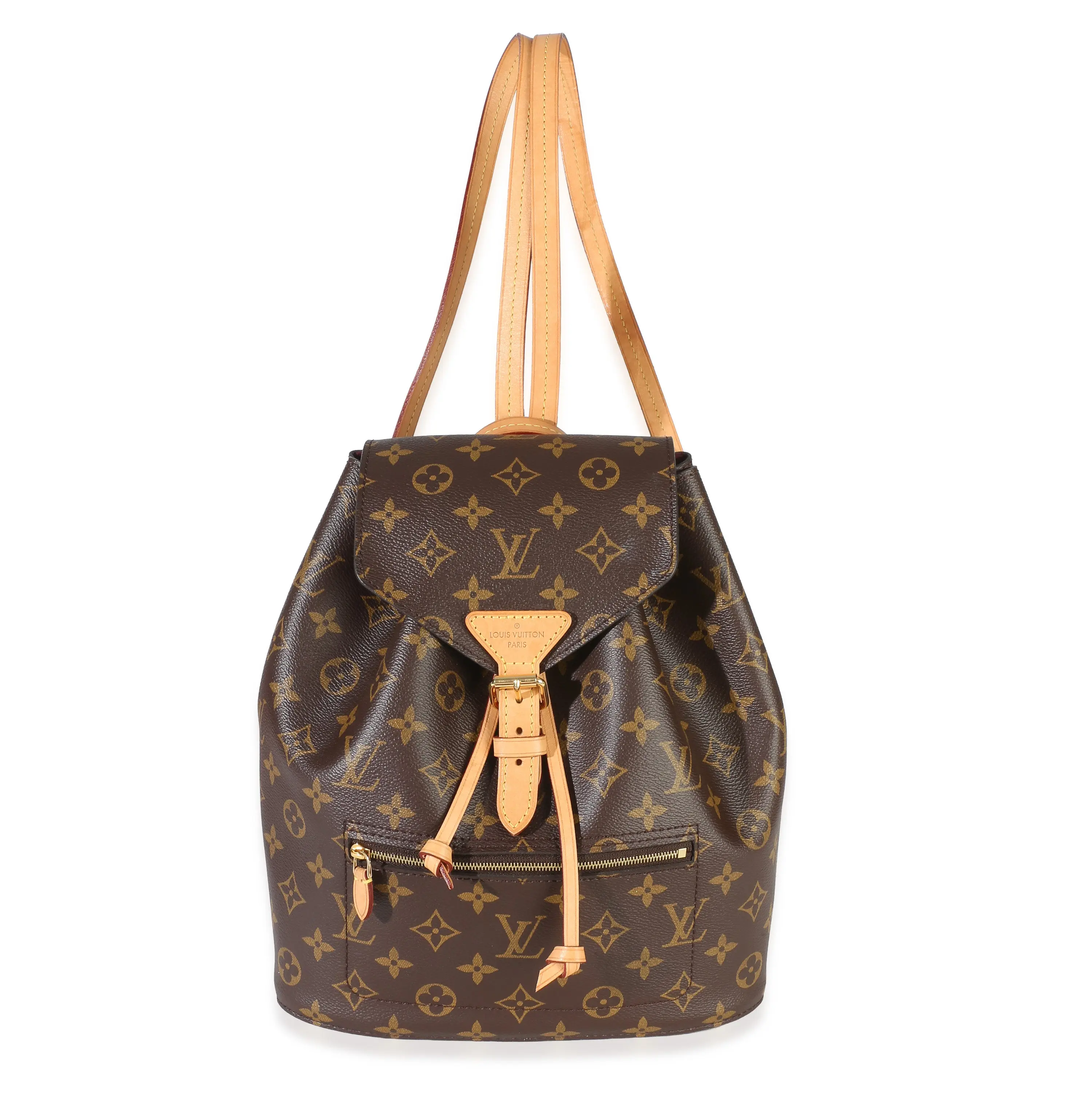Pre-owned Canvas Backpacks Monogram Montsouris Backpack MM NM