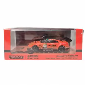 TARMAC WORKS 1:64 NISSAN GT-R NISMO GT3 FUJI 24 HRS 2021 WINNER DIE CAST MODEL CAR nissan skyline tarmac  works