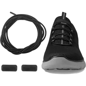 Elastic Quick Laces for  Running  Shoes, Stretchy Shoelaces Strings Replacements Bungee Speed Laces