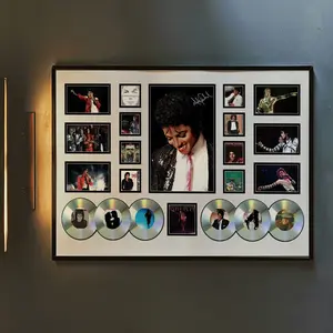 Michael Jackson Signed Decor Edition Memorabilia Poster - Iconic Performer Tribute Wall Art - Limited Edition Style Music Icon Print - Premium Home Gallery Decor