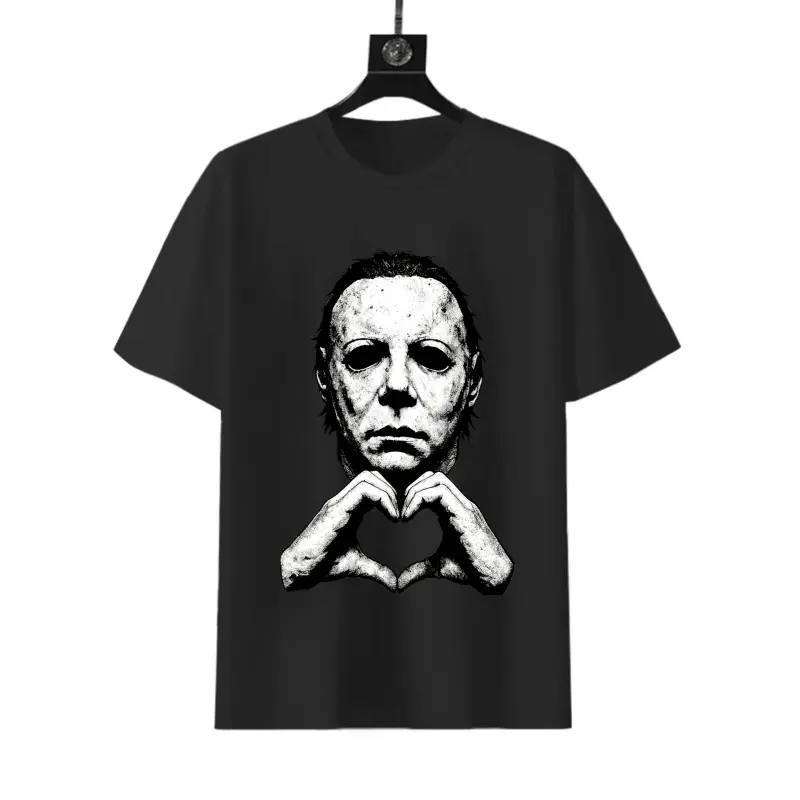 Unisex Michael Myers Smooth Seamless Soft Fabric Sports Top - Horror Movie Retro Graphic Shirt, Hoodie, Sweatshirt, Halloween Horror Lover Gifts, Slasher Themed Autumn Winter Apparel