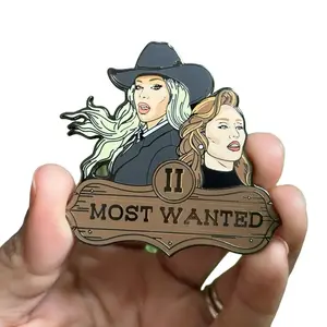 2 MOST WANTED PIN-   LIMITED EDITION COWBOY