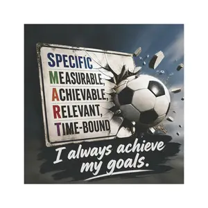 Goal Getter Car Magnet — SMART Goals Design: “I Always Achieve My Goals”