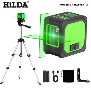 Laser Level |   Green Cross & Horizontal Lines |   High Precision |   Rechargeable Battery |   Perfect for Home Renovation, Tile Laying, Cabinet Installation, Wall & Christmas Gifts |   Self Levelling Laser