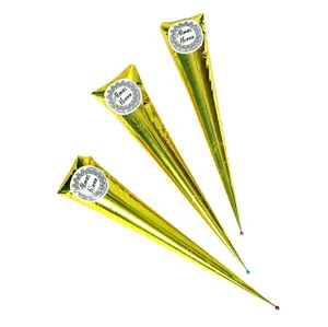 Henna Cones / tubes 100% natural, ready to use paste hair color hair dye-reddish brown color for women, 3 PACK, 30g Each