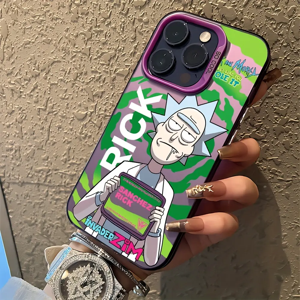 Popular Cartoon Scientist Rick and Morty Phone Case Suitable for iPhone 17 16 15 14 13 12 11 Air Pro Max Plus Anti-Drop Matte Back Cover Colorful Cellphone Casing Animal Personalized Protection Protective - TikTok Shop Popular Cartoon Scientist Rick and Morty Phone Case Suitable for iPhone 17 16 15 14 13 12 11 Air Pro Max Plus Anti-Drop Matte Back Cover Colorful Cellphone Casing Animal Personalized Protection Protective - TikTok Shop